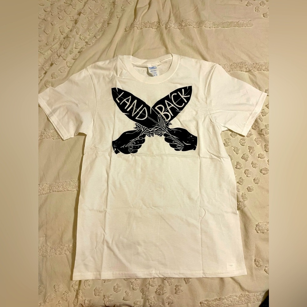 Streetwear Screen print Cotton T-shirt XL youth/ Adult M Native Artist